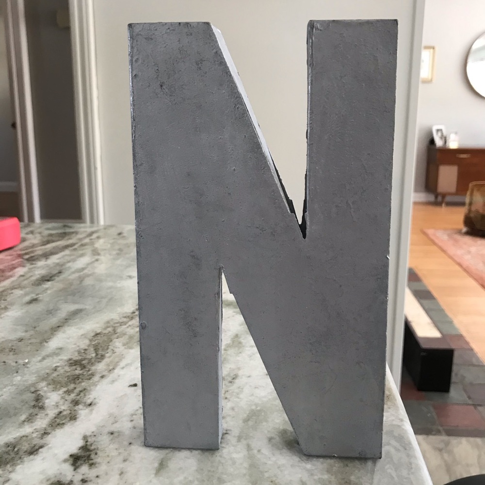 Anthropologie Metal “N”